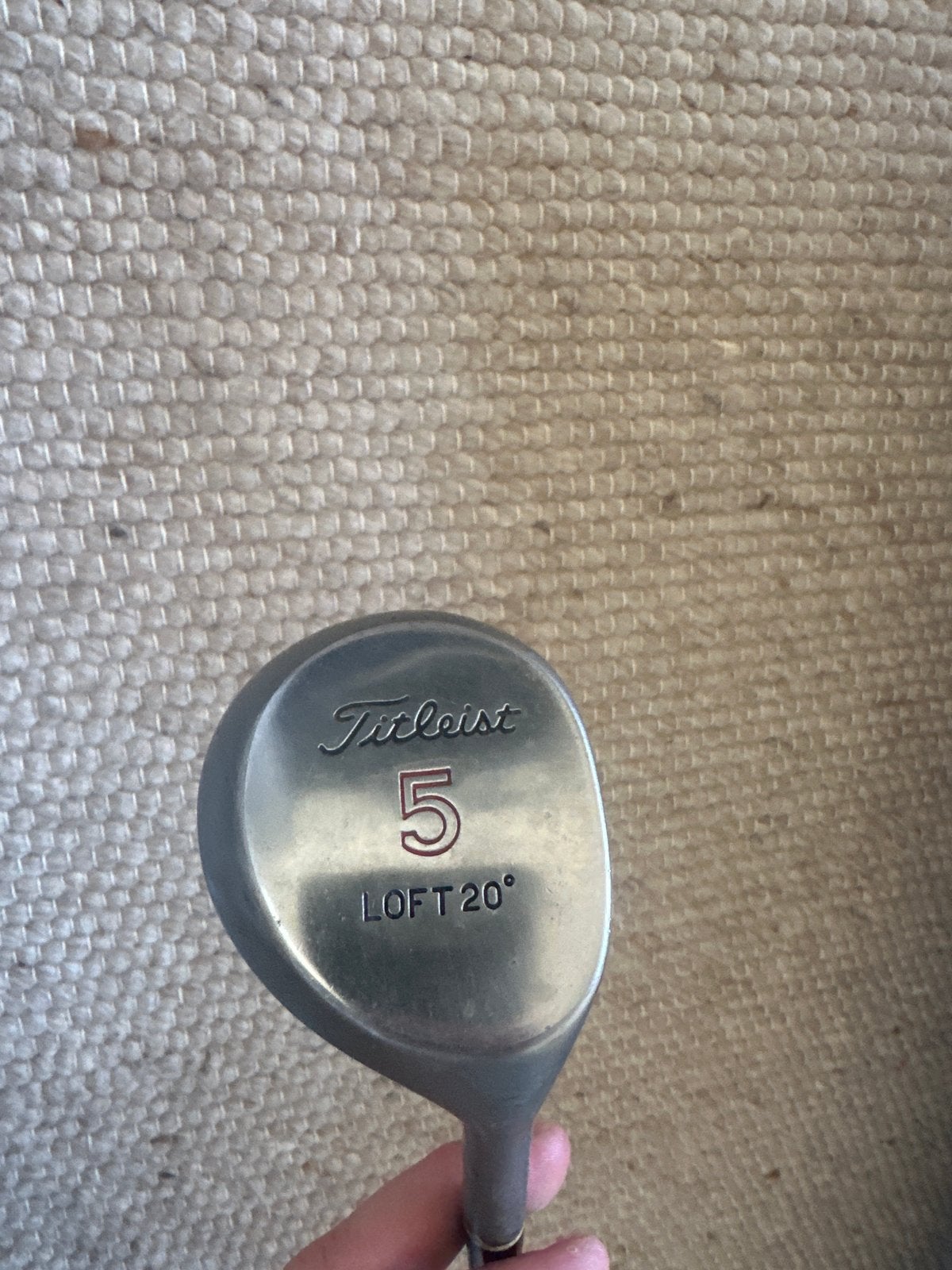 Titleist Golfclub 5 Loft 20, Sport en Fitness, Golf, Ophalen of Verzenden, Gebruikt, Club, Overige merken