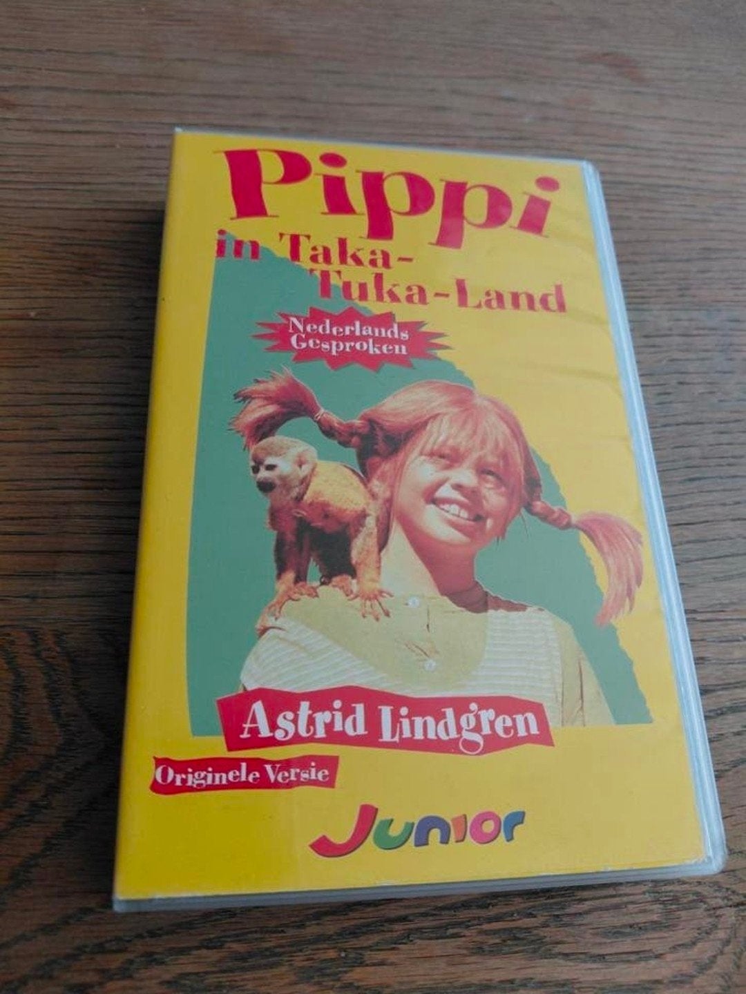 Pippi Langkous in Taka Tuka Land videoband., Cd's en Dvd's, VHS | Kinderen en Jeugd, Ophalen of Verzenden, Gebruikt, Kinderprogramma of -film