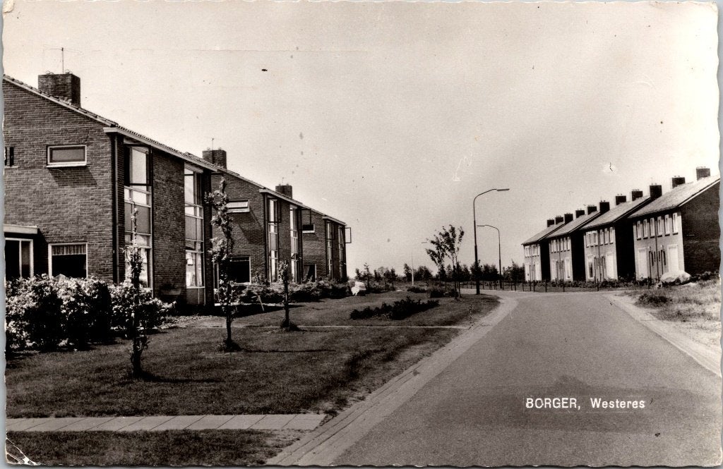 Borger - 11 ansichtkaarten jaren 60 70 80 90 ..., Verzenden, 1960 tot 1980, Gelopen, Drenthe