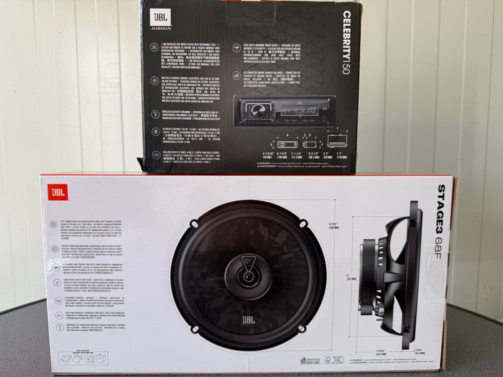 JBL Celebrity 150 + Stage3 68F Speaker Set veel voor weinig, Ophalen of Verzenden, Nieuw