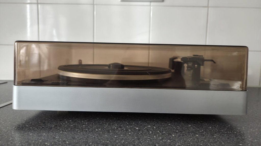 platenspeler vintaje Philips platenspeler type 22GA207, Philips, Gebruikt, Automatisch, Ophalen of Verzenden
