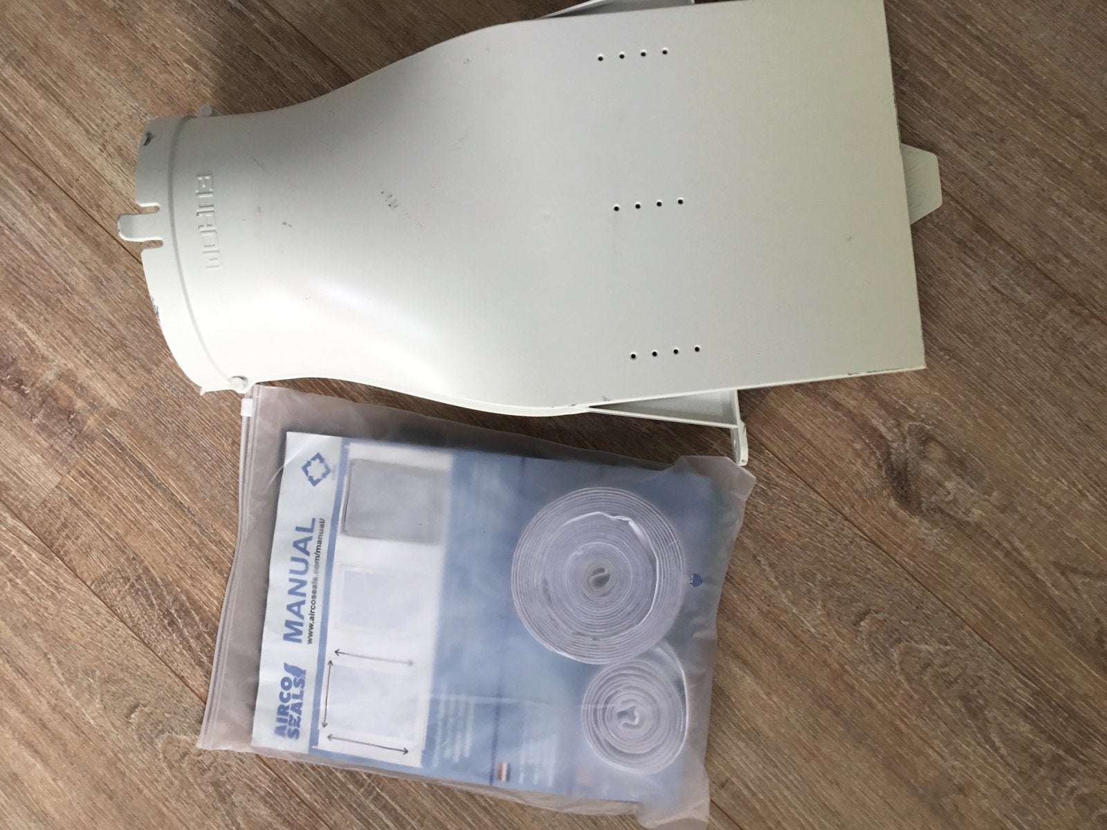 Airco brievenbus doorvoer + raamhoes, Ophalen, Mobiele airco, Minder dan 60 m³, 3 snelheden of meer