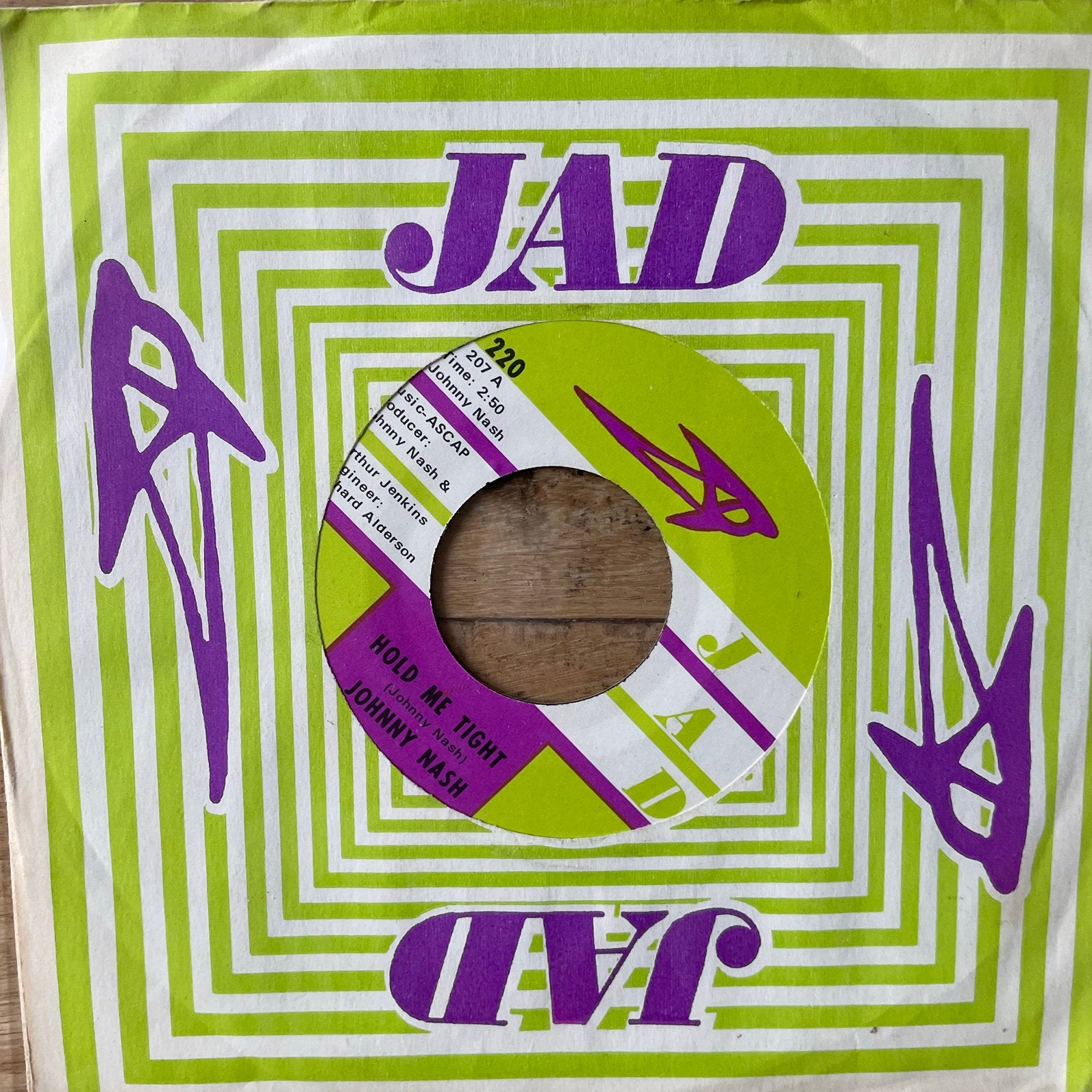 Johnny Nash - Hold me tight / Cupid, Ophalen of Verzenden, Zo goed als nieuw