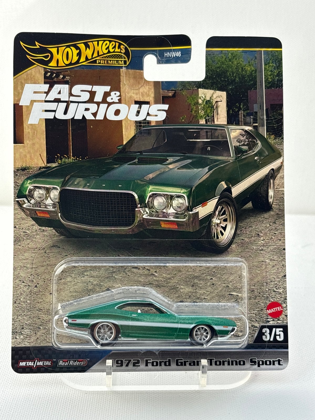 Hot Wheels Premium Fast & Furious '72 Ford Gran Torino Sport, Auto, Nieuw, Ophalen of Verzenden, Mattel