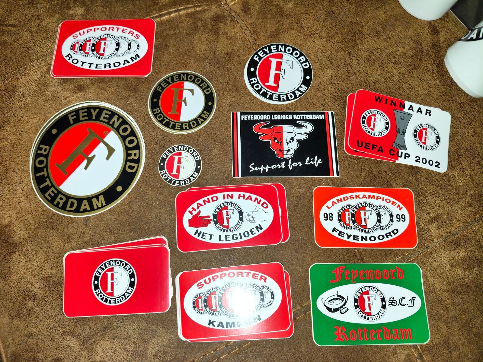 Feyenoord Stickers - Diverse Collectie, Ophalen of Verzenden, Nieuw, Meerdere stickers