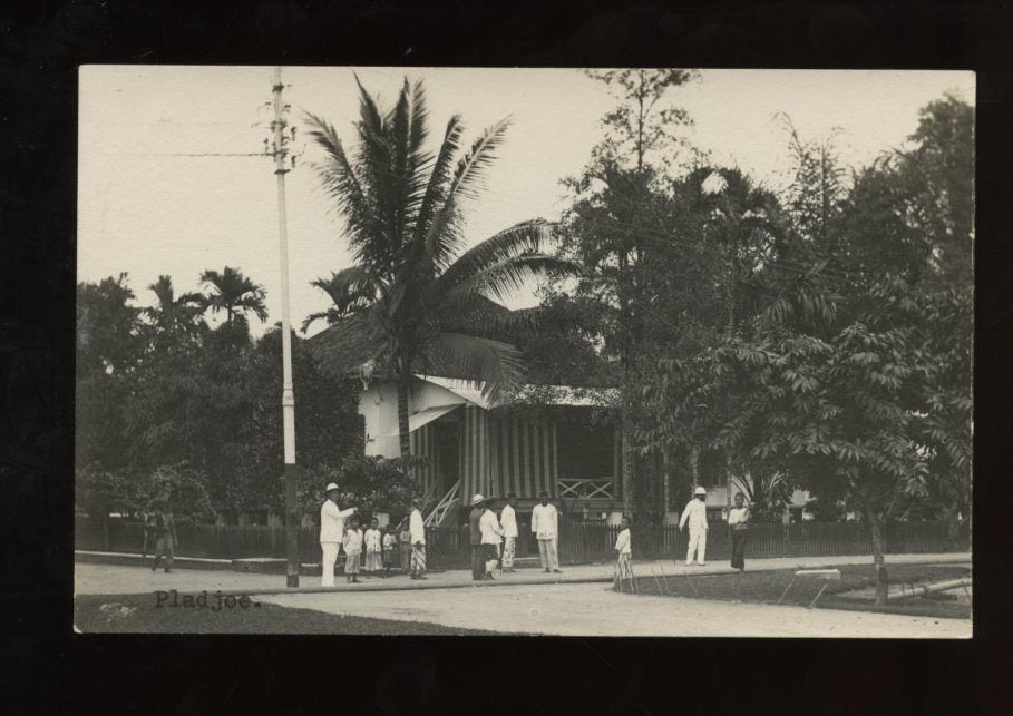 Ned Indië PRIVATE Sharp Photo Pladju Zuid Sumatra (28-10), Ophalen of Verzenden, 1920 tot 1940, Buiten Europa
