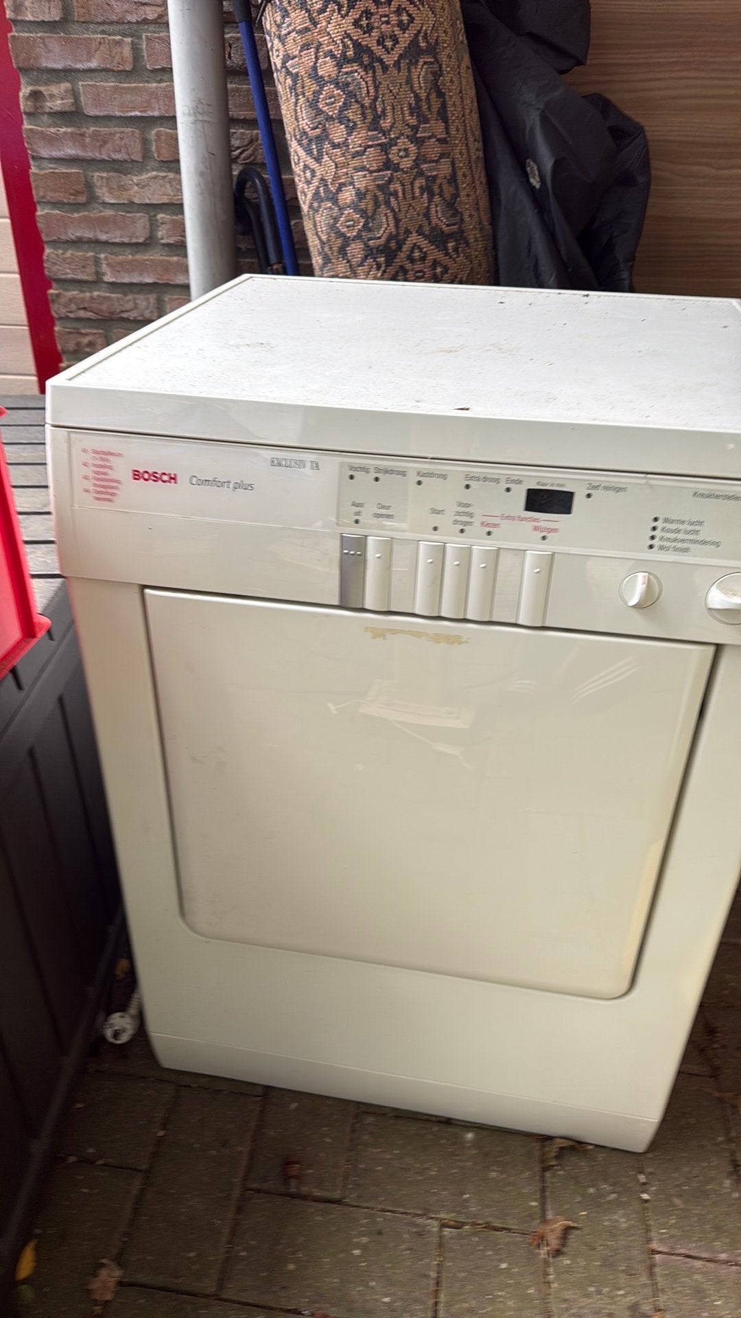Wasdroger condens Bosch, Witgoed en Apparatuur, Ophalen, 6 tot 8 kg, Zo goed als nieuw, 85 tot 90 cm