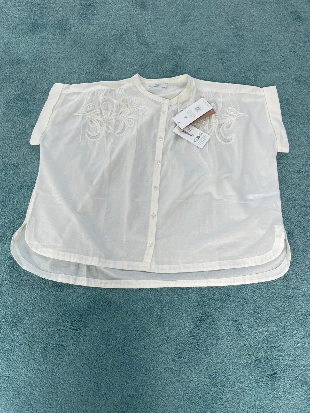 By bar blouse maat XS offwhite, Kleding | Dames, Blouses en Tunieken, Ophalen of Verzenden, Nieuw, Maat 34 (XS) of kleiner, Wit