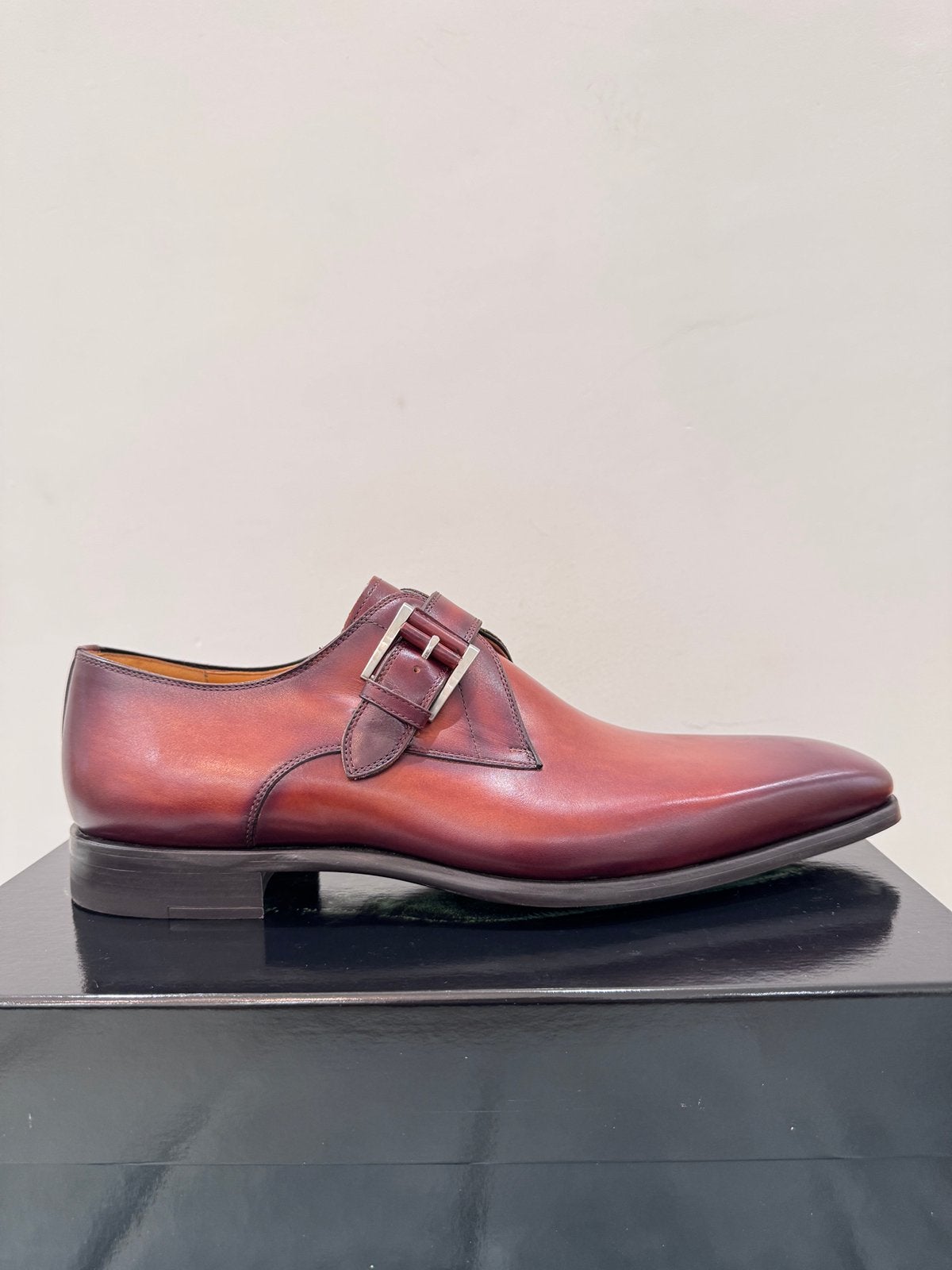 Magnanni Cognac Wind, Kleding | Heren, Bruin, Nieuw, Ophalen of Verzenden, Veterschoenen