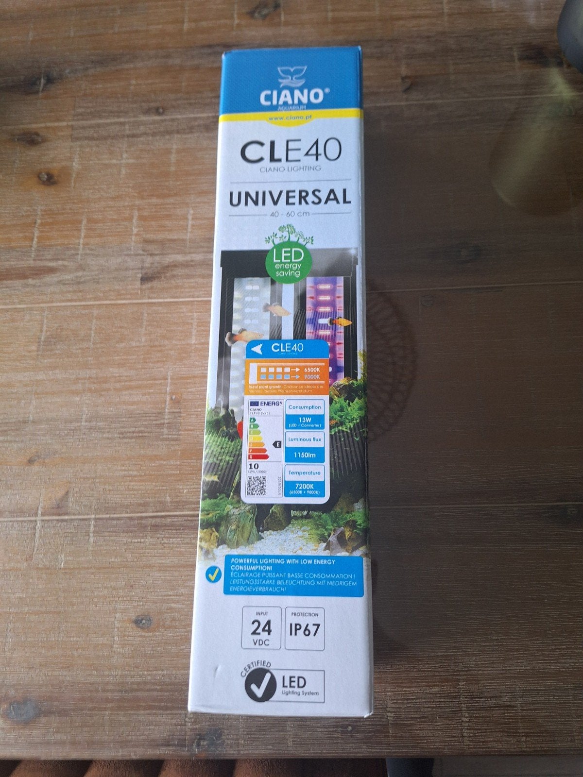 Nieuw in de doos, Ciano aquarium verlichting, Ophalen, Nieuw, Verlichting of Verwarming, Overige merken