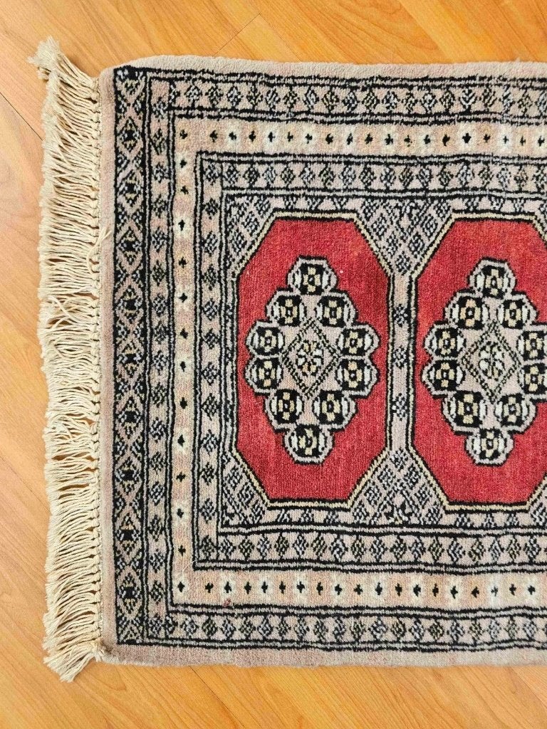 Wandkleed van klassiek oosters wollen tapijt  61/46 cm, Ophalen of Verzenden