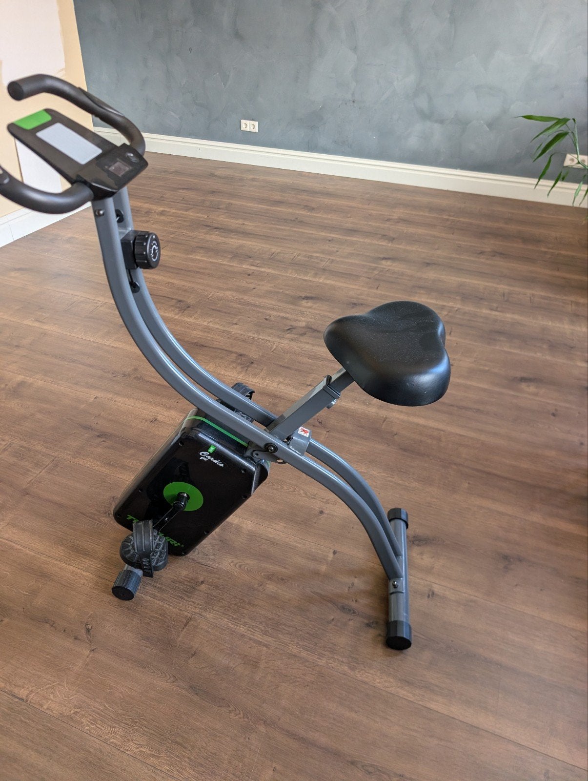 Tunturi Opvouwbare hometrainer - Cardio Fit B20, Ophalen, Gebruikt, Metaal, Benen