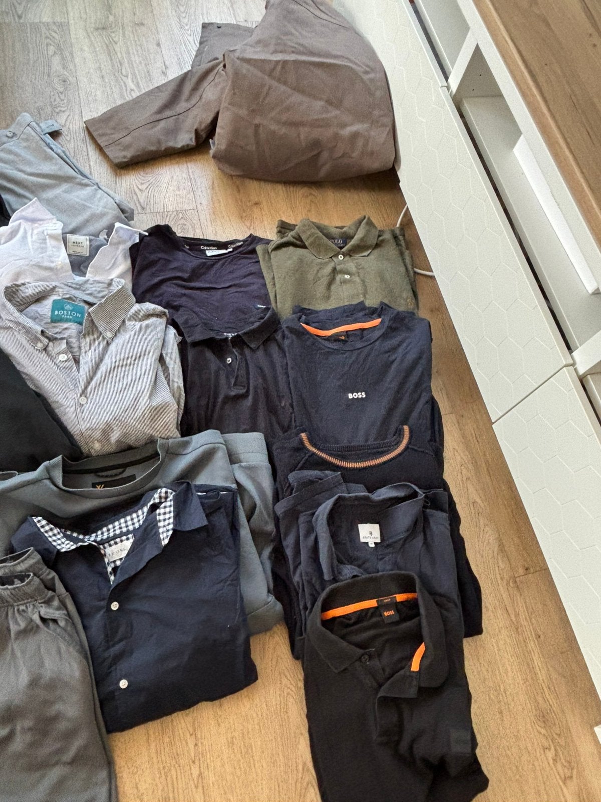 Prachtig merkpakket XXXL mannen. Polo/Boss/ Next/Pier One, Ophalen of Verzenden, Zo goed als nieuw, Overige maten