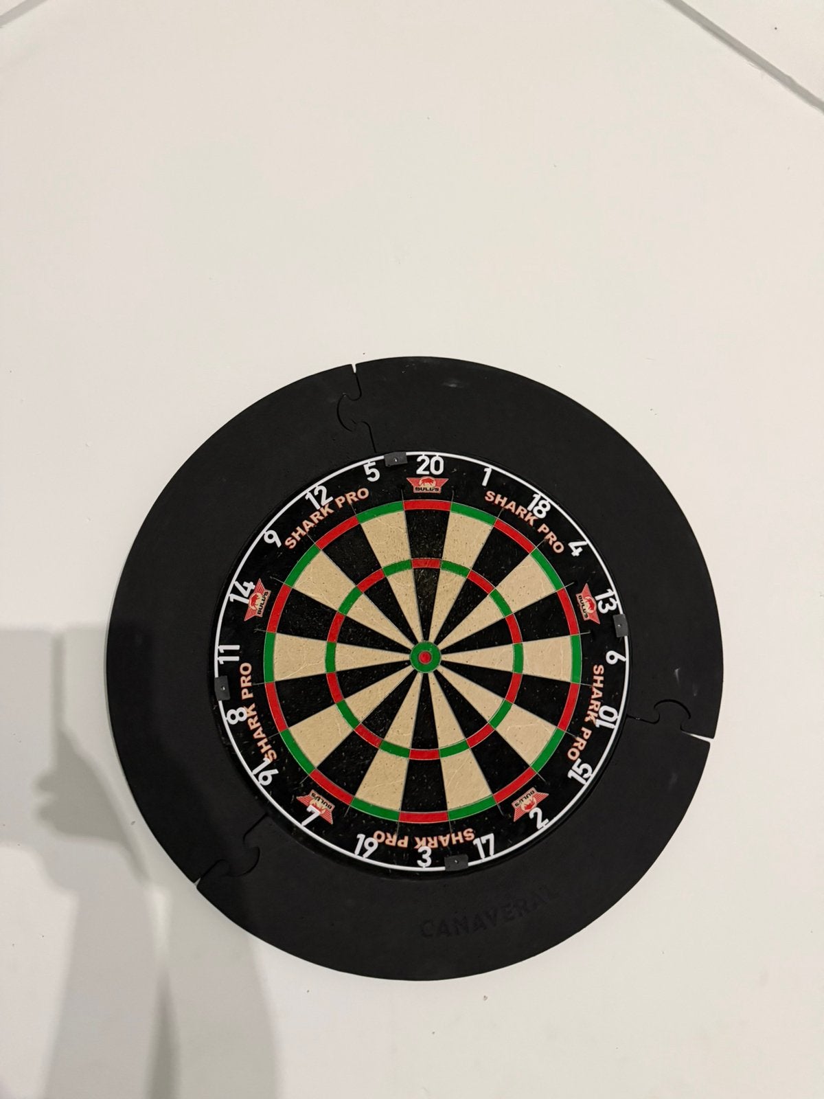 Complete dart set, Ophalen of Verzenden, Zo goed als nieuw, Dartbord met pijlen
