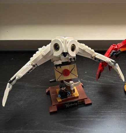 LEGO Harry Potter Hedwig, Ophalen of Verzenden, Zo goed als nieuw, Overige merken