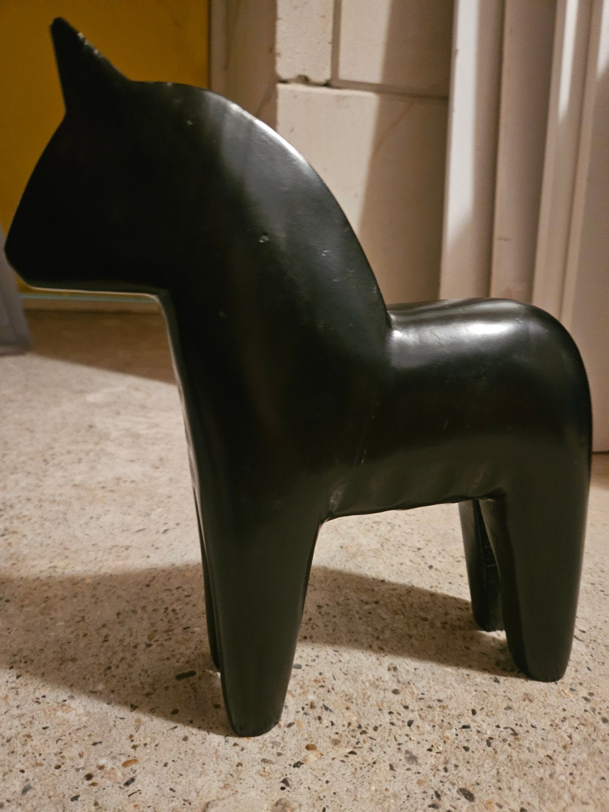 Vintage Ikea Dalapaard - Zwart Houten Decoratie, Ophalen of Verzenden