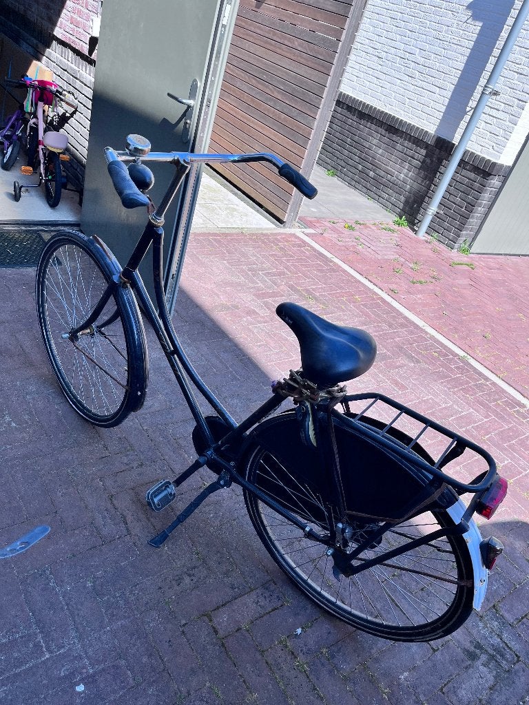 Gratis oma fiets (Limit), Fietsen en Brommers, Fietsen | Mountainbikes en ATB, Terugtraprem, Gebruikt, Dames, Ophalen