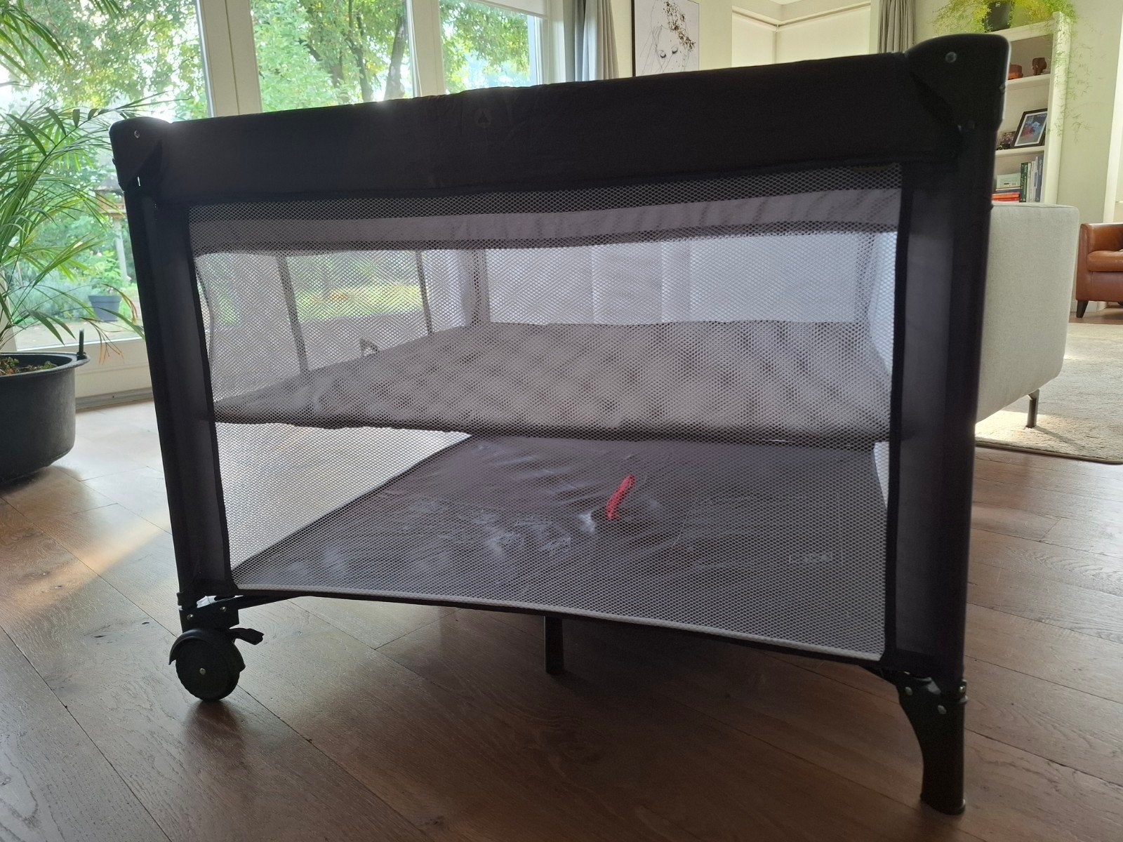 Topmark - Opvouwbare box met 2 hoogtes - 100x100 cm, Kinderen en Baby's, Ophalen, Gebruikt, Vierkant, In hoogte verstelbaar