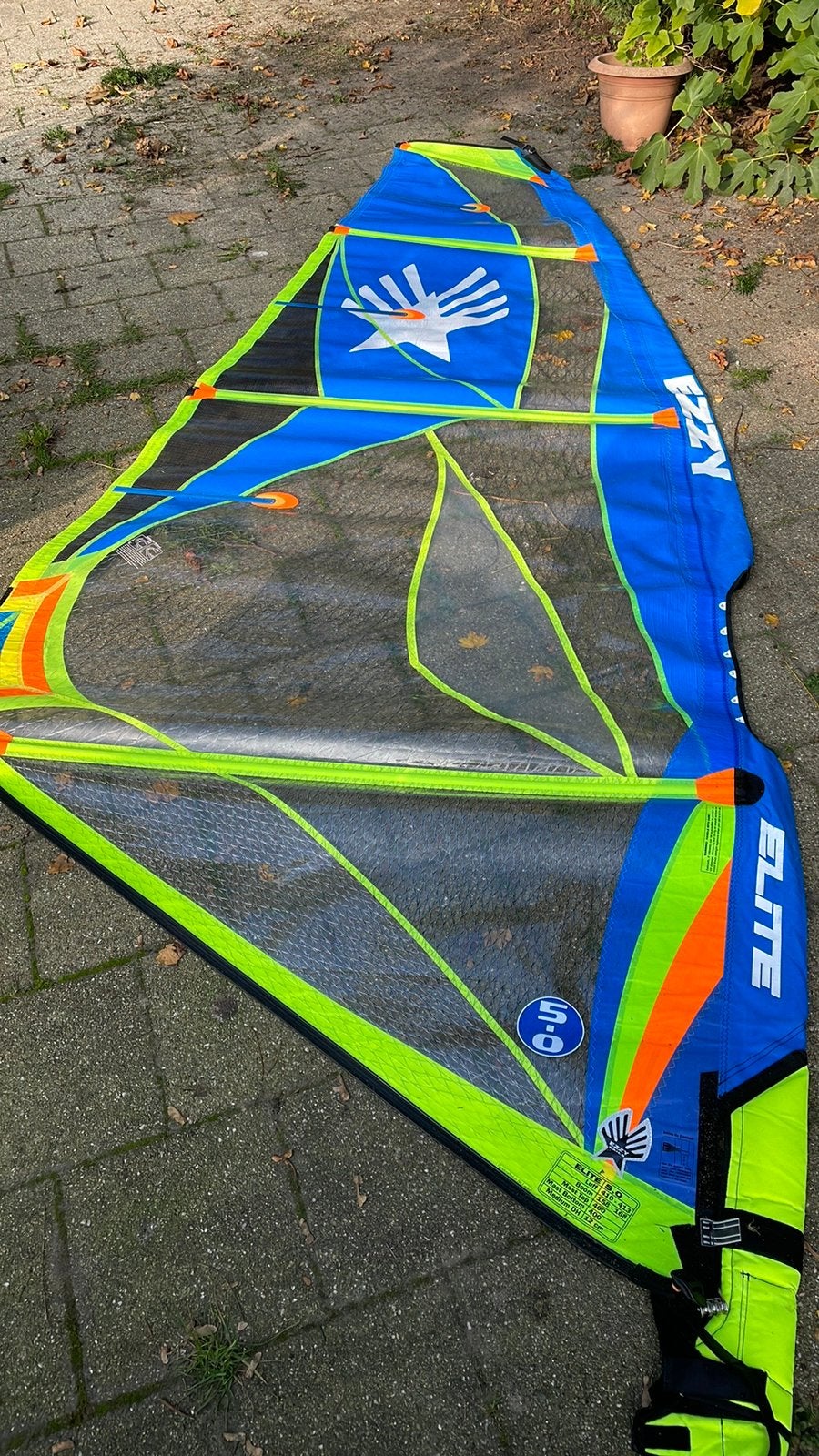 Ezzy Elite 5.0, Ophalen, Zo goed als nieuw, Zeil
