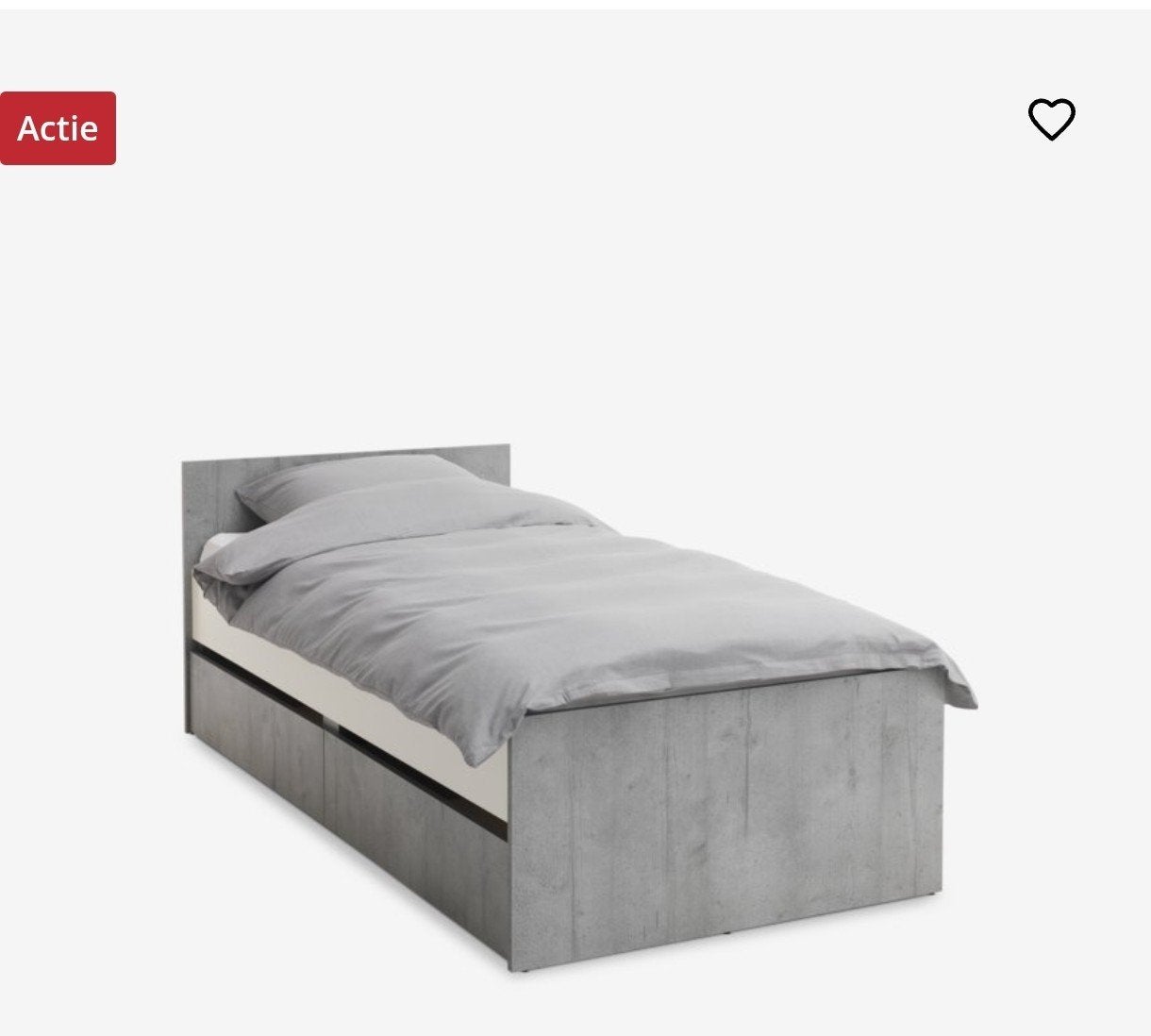 2de kans voor een leuk bed., Huis en Inrichting, Slaapkamer | Bedden, Gebruikt, 90 cm, Eenpersoons, Verzenden