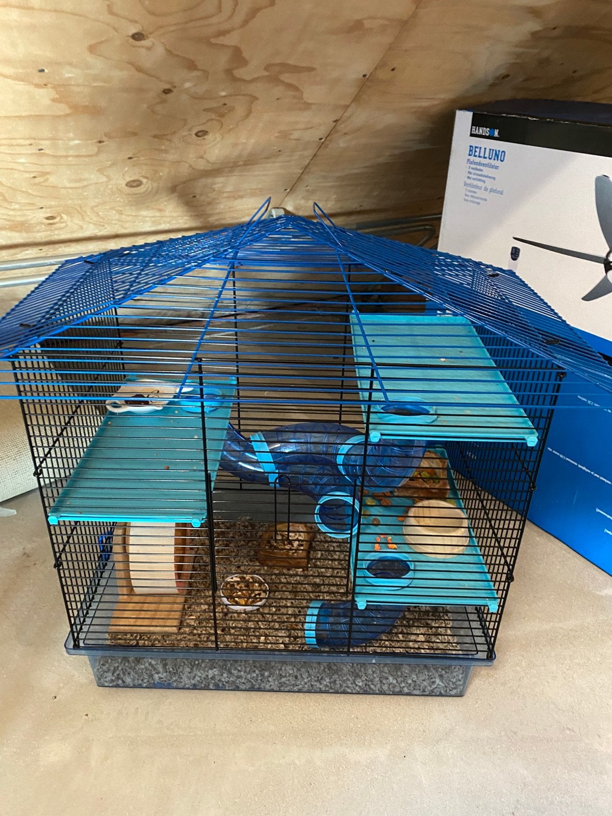 Hamster koi, Kooi, Minder dan 75 cm, Zo goed als nieuw, Hamster