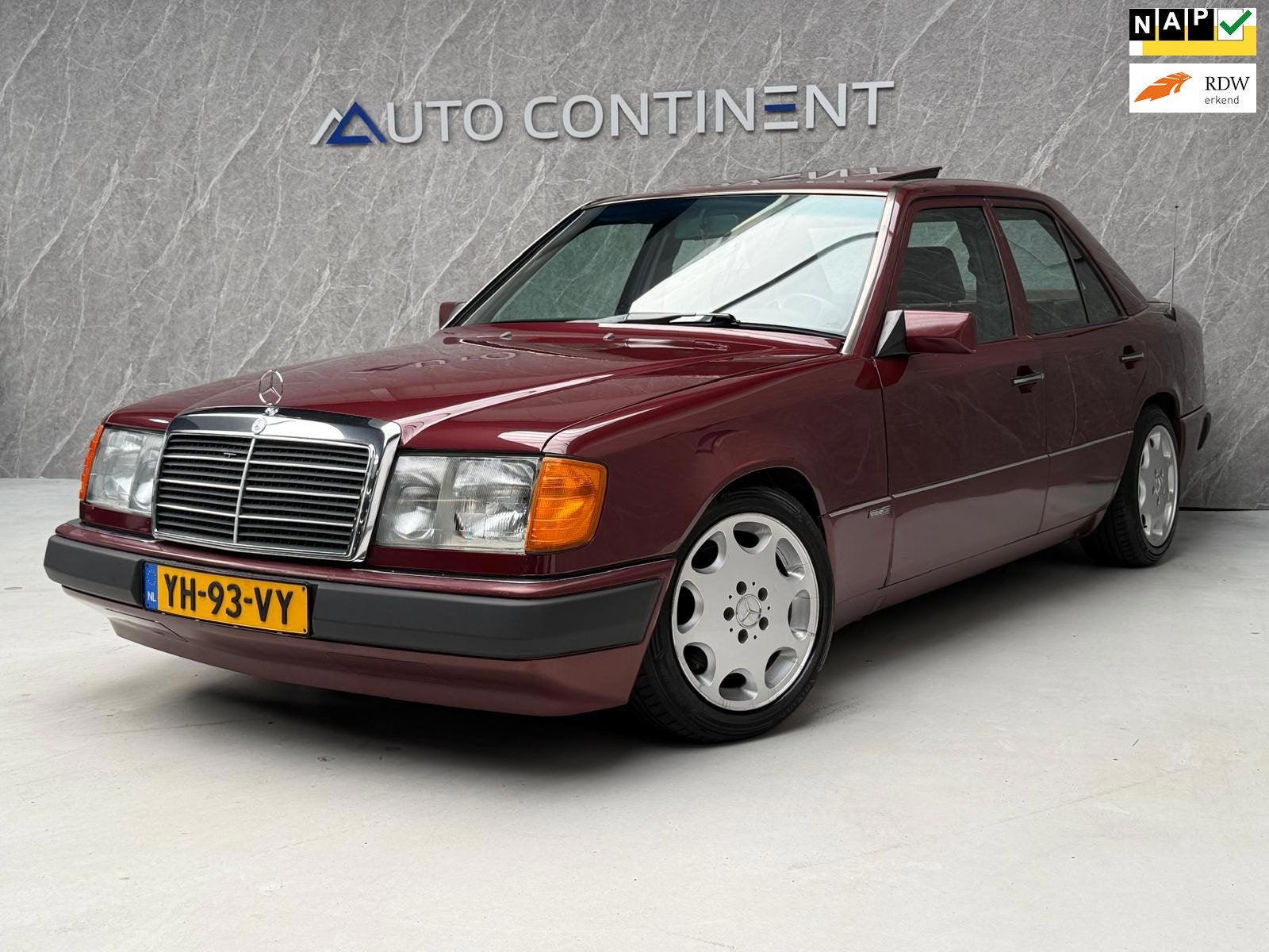 Mercedes-Benz 200-500 (W124) 230 E / AUT / NAP / APK, Automaat, Gebruikt, Zwart, 4 cilinders