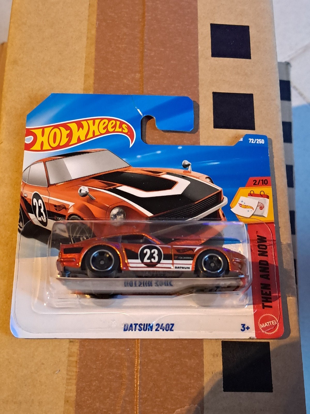Hot Wheels Datsun 240Z bruin nieuw in verpakking, Ophalen of Verzenden, Nieuw, Auto