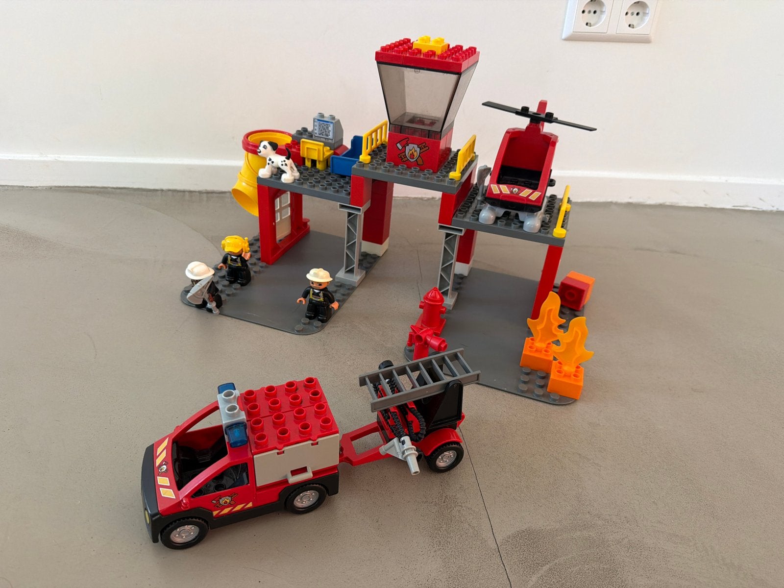 Lego Duplo Brandweerkazerne 5601, Kinderen en Baby's, Speelgoed | Duplo en Lego, Ophalen, Compleet, Duplo, Complete set