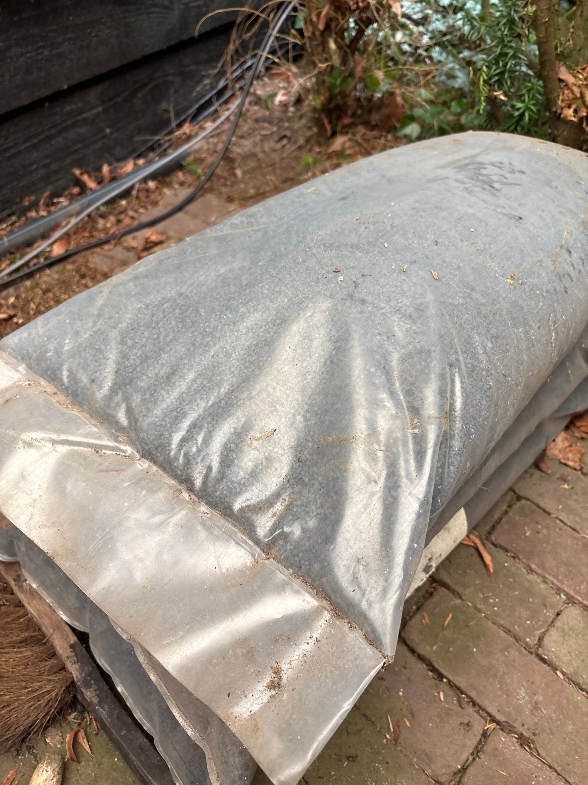 Zak(ken) leislag grijs voor afbreken bitumen, Ophalen, Overige materialen, Overige typen, Nieuw