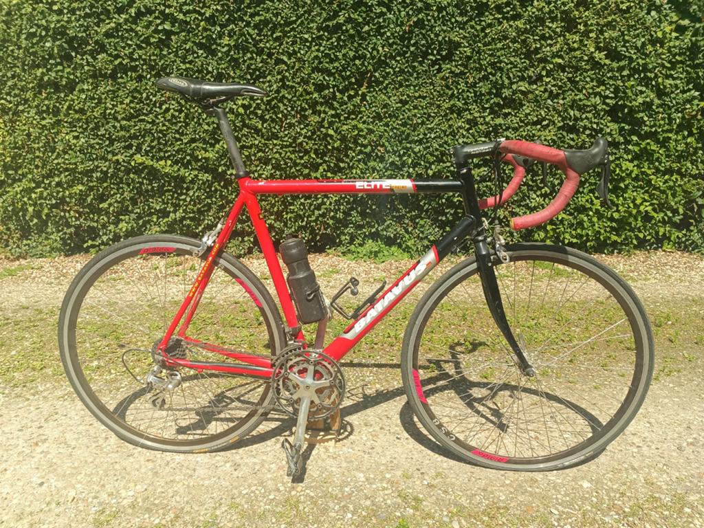 Batavus Roadracer Elite Series Racefiets - Rood/Zwart, Fietsen en Brommers, Fietsen | Racefietsen, Ophalen, 28 inch, Gebruikt