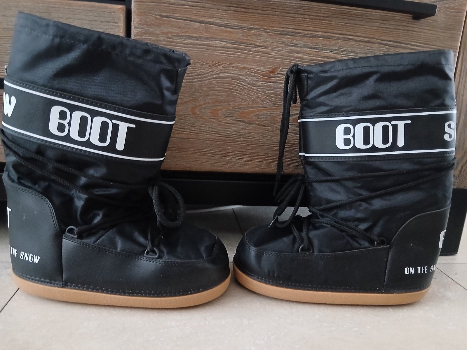Moon Boot snowboots - Zwart - Maat 38/40, Maat 38/40 (M), Moon Boot, Overige typen, Ophalen of Verzenden