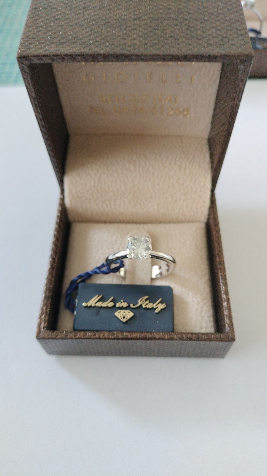 Witte goude ringen, Ophalen, Wit, Nieuw, 17 tot 18