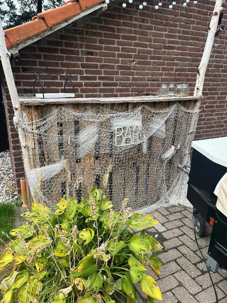 Bar van pallets, Ophalen