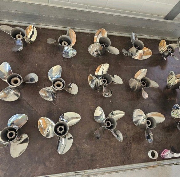 Propeller RVS links draaiend Mercruiser Yamaha Mercury Hond, Ophalen of Verzenden, Nieuw, Motor en Techniek