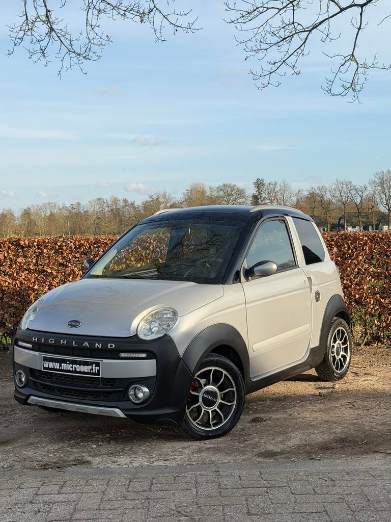 Microcar | MGO 4 | HIGHLAND-X | NIEUWSTAAT | 45KM | Brom, Diversen, Ophalen of Verzenden, Zo goed als nieuw, 46 km of meer, 16 km/u of meer