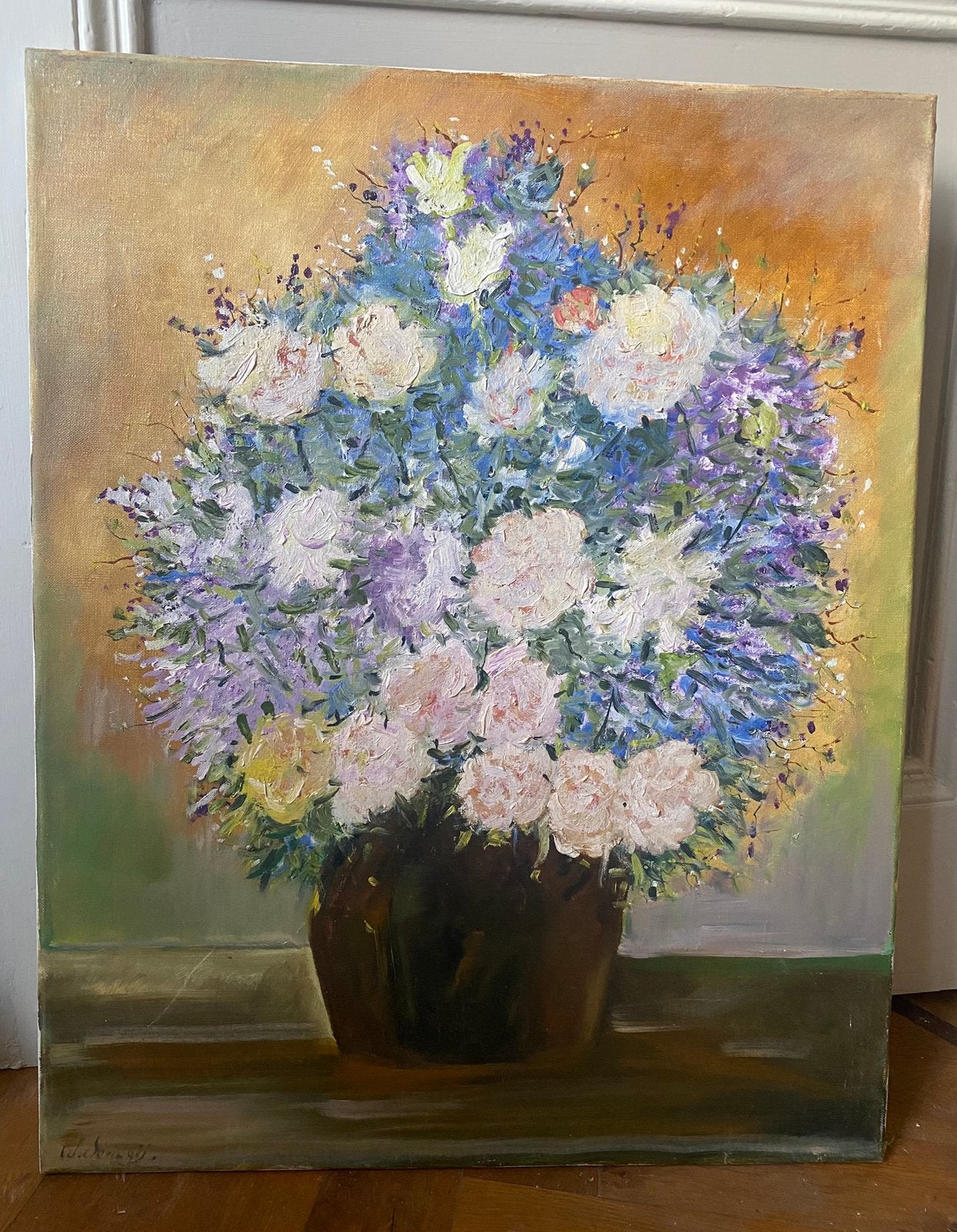 Stilleven met bloemen, Ophalen of Verzenden