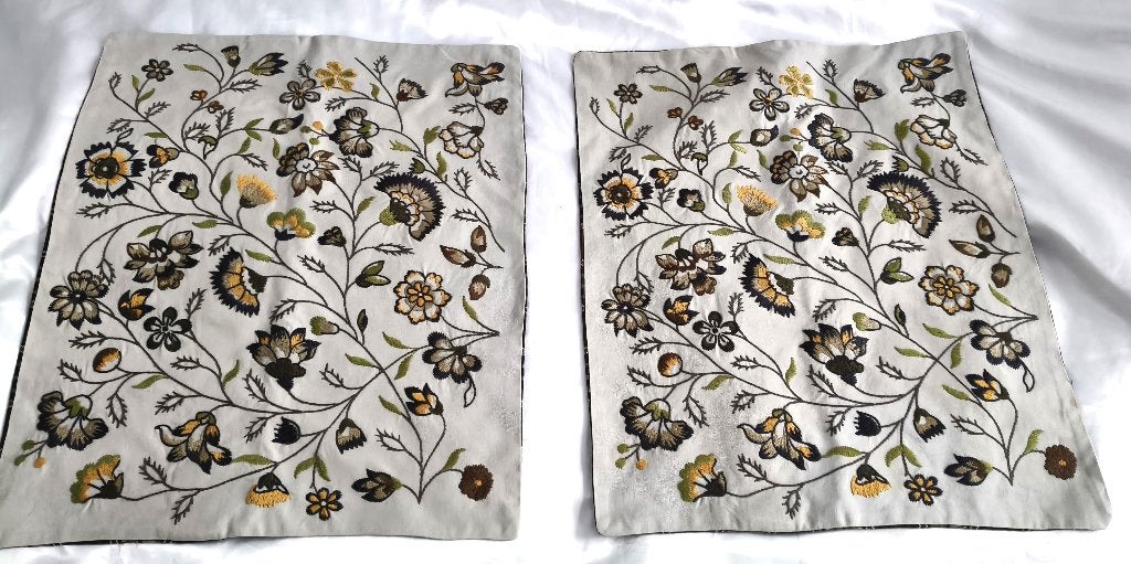 Ikea kussenslopen Alvine Lov 2 stuks gebruikt € 25,00, Handgemaakt, Gebruikt, Overige materialen, Ophalen of Verzenden