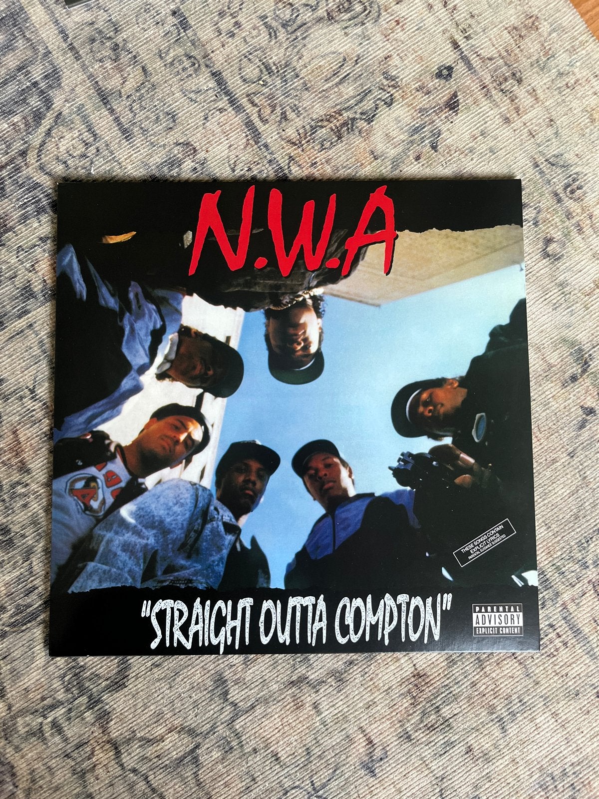N.W.A. - Straight Outta Compton Vinyl LP - Zo goed als nieuw, Cd's en Dvd's, Ophalen, 1985 tot 2000, Zo goed als nieuw, 12 inch