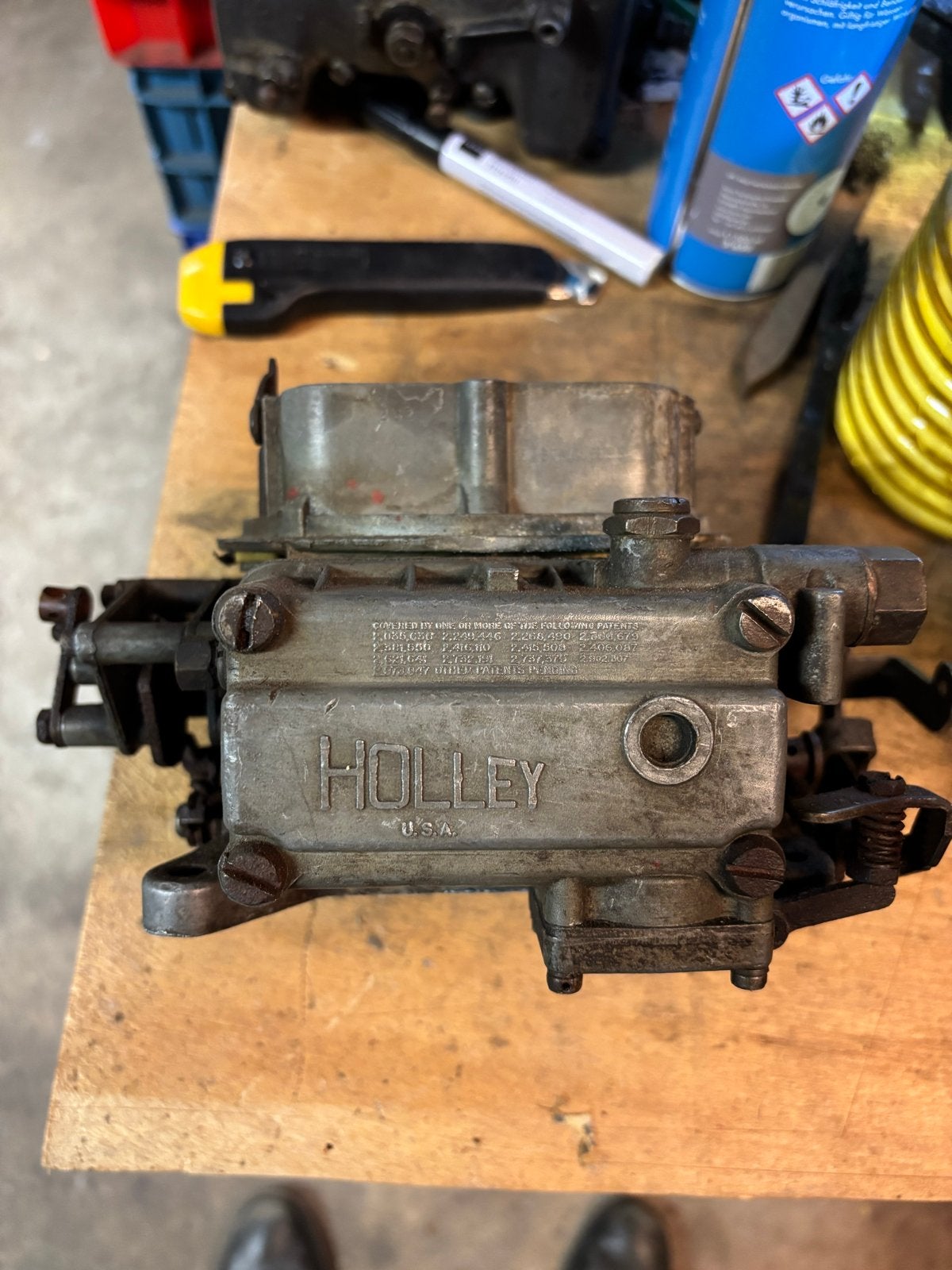 Holley carburateur list-1837-S. V8 motoren, Auto-onderdelen, Ophalen of Verzenden, Gebruikt, Amerikaanse onderdelen