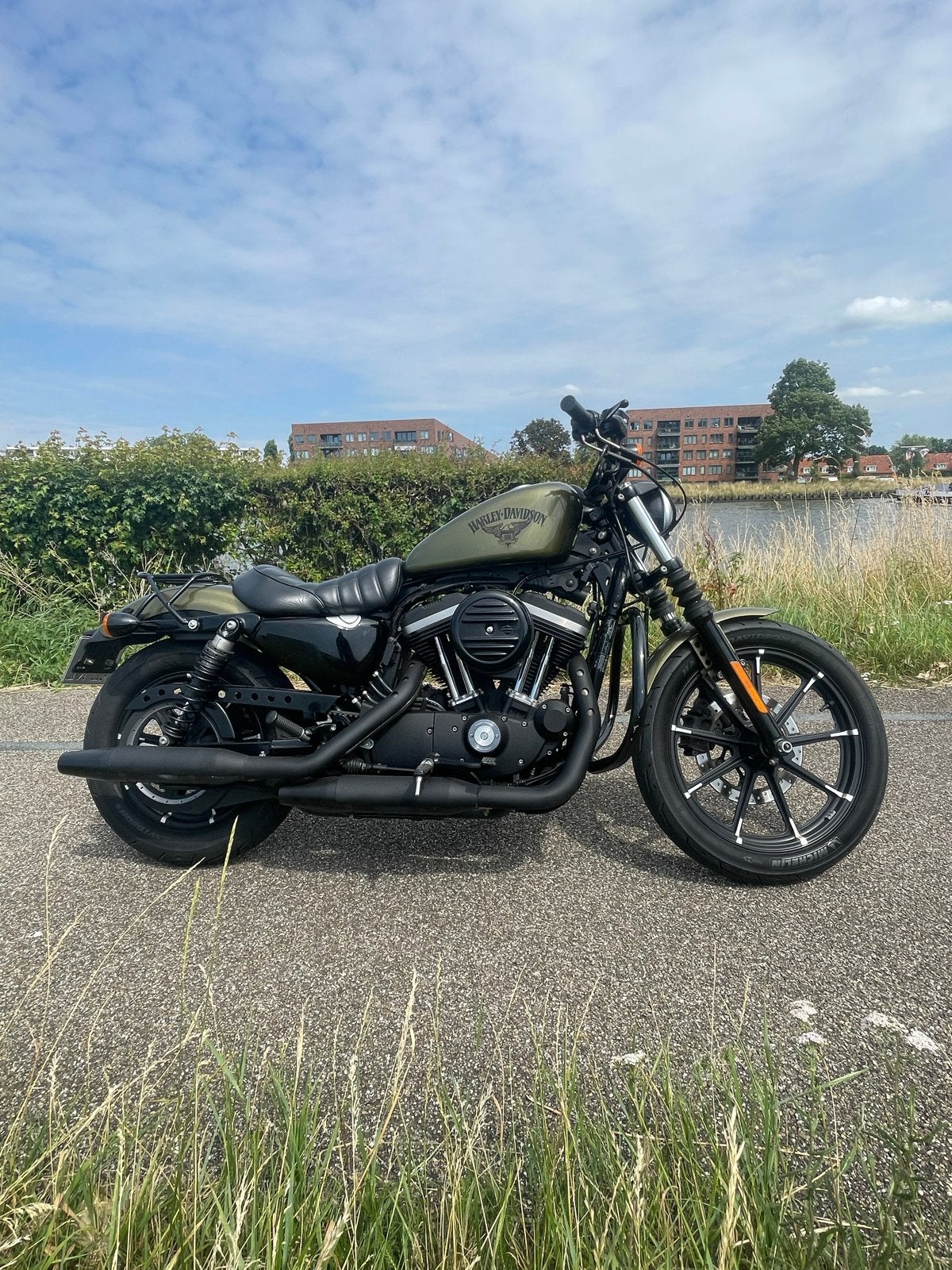 Harley-Davidson Sportster Iron 883 - 2019, Motoren, Motoren | Harley-Davidson, 2 cilinders, Chopper, Gebruikt, 883 cc