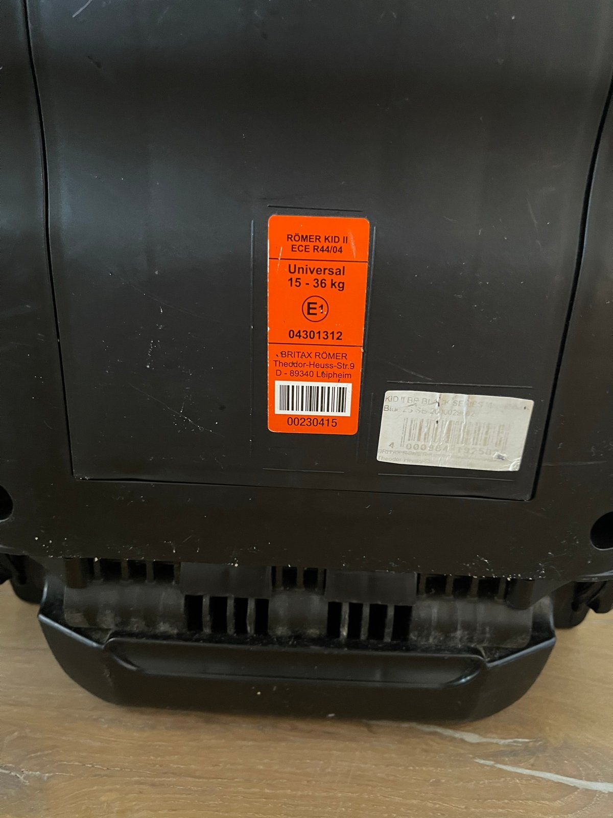 Britax Römer KID II autostoel 15-36 kg - Fris gewassen!, Romer, Autogordel, 15 t/m 36 kg, Zo goed als nieuw