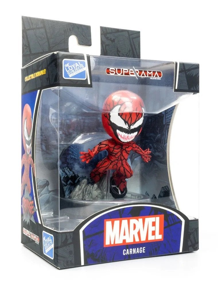 The Loyal Subjects: Superama: Marvel Carnage 10 cm, ., Nieuw, Ophalen of Verzenden, .