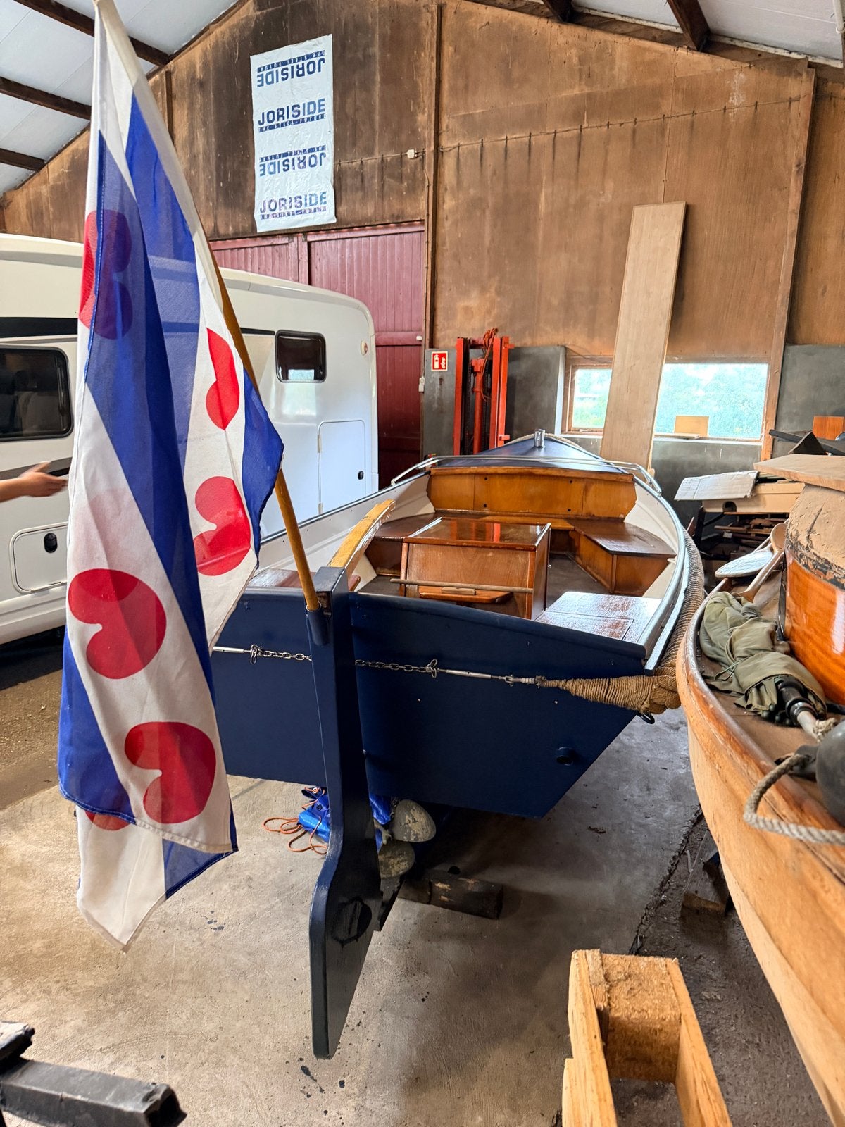 Stalen Sloep met Volvo Penta 3cilinder motor en reservemotor, Watersport en Boten, Overige merken, Gebruikt, Binnenboordmotor