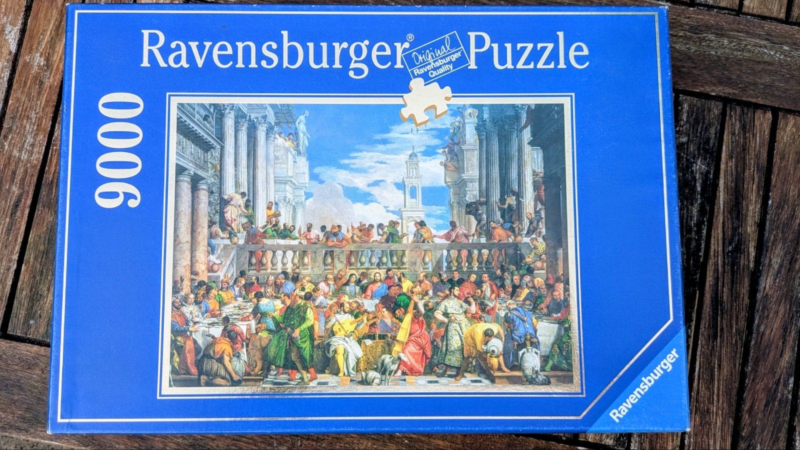 Legpuzzel 9000 stukjes - De Bruiloft te Kana, Ophalen, Meer dan 1500 stukjes, Zo goed als nieuw, Legpuzzel