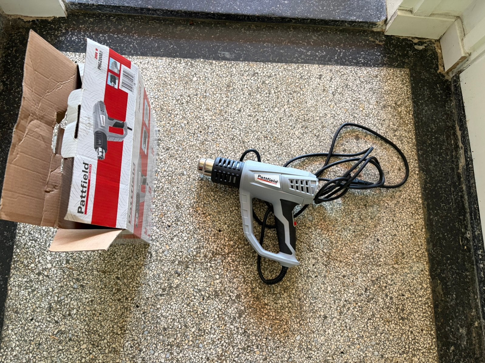 Pattfield Heteluchtpistool 2000W, Doe-het-zelf en Verbouw, Ophalen of Verzenden, Zo goed als nieuw, Overige typen