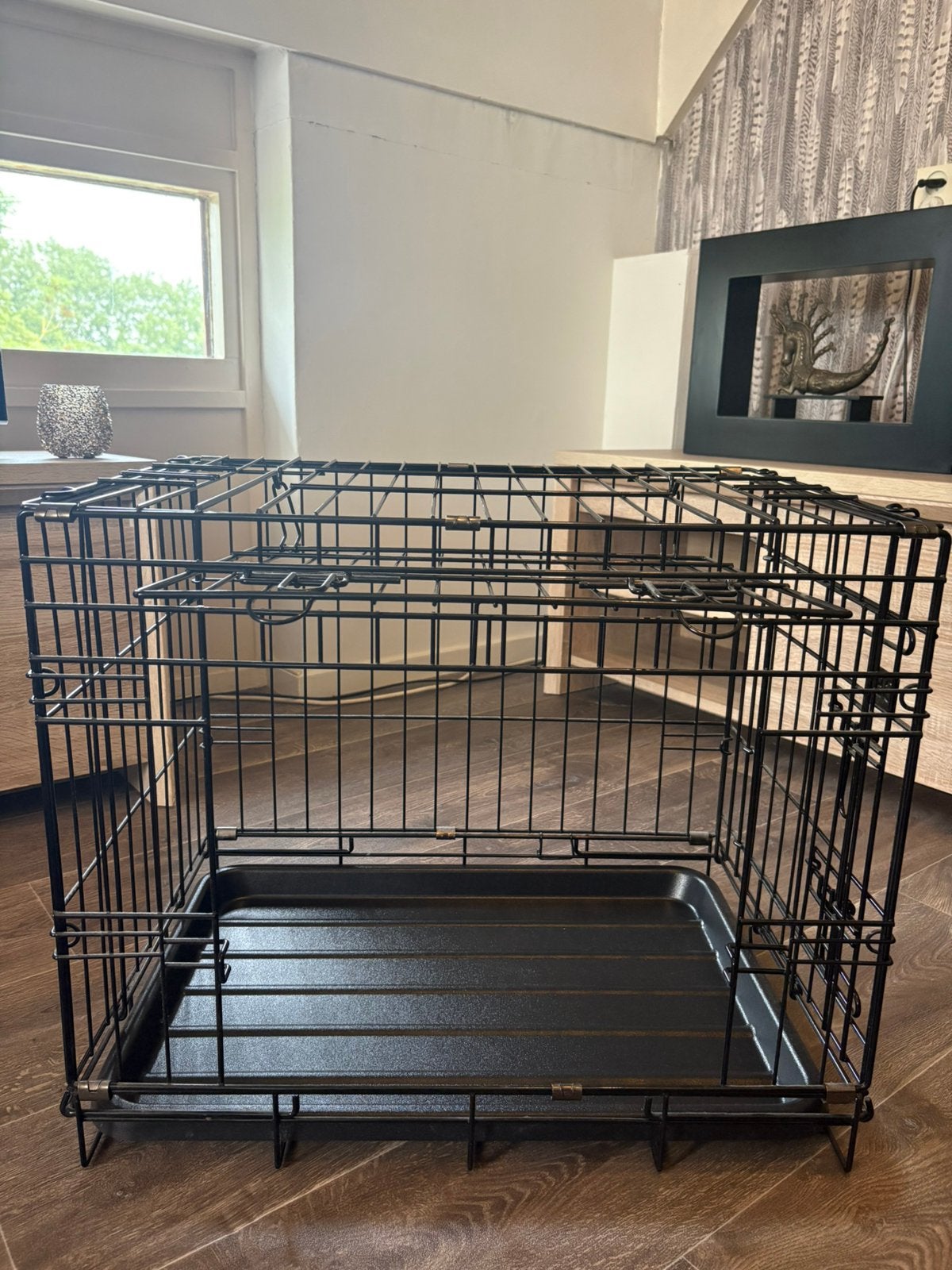 Honden Bench, Dieren en Toebehoren, Hondenhokken, Ophalen, Zo goed als nieuw, Minder dan 75 cm, Minder dan 65 cm
