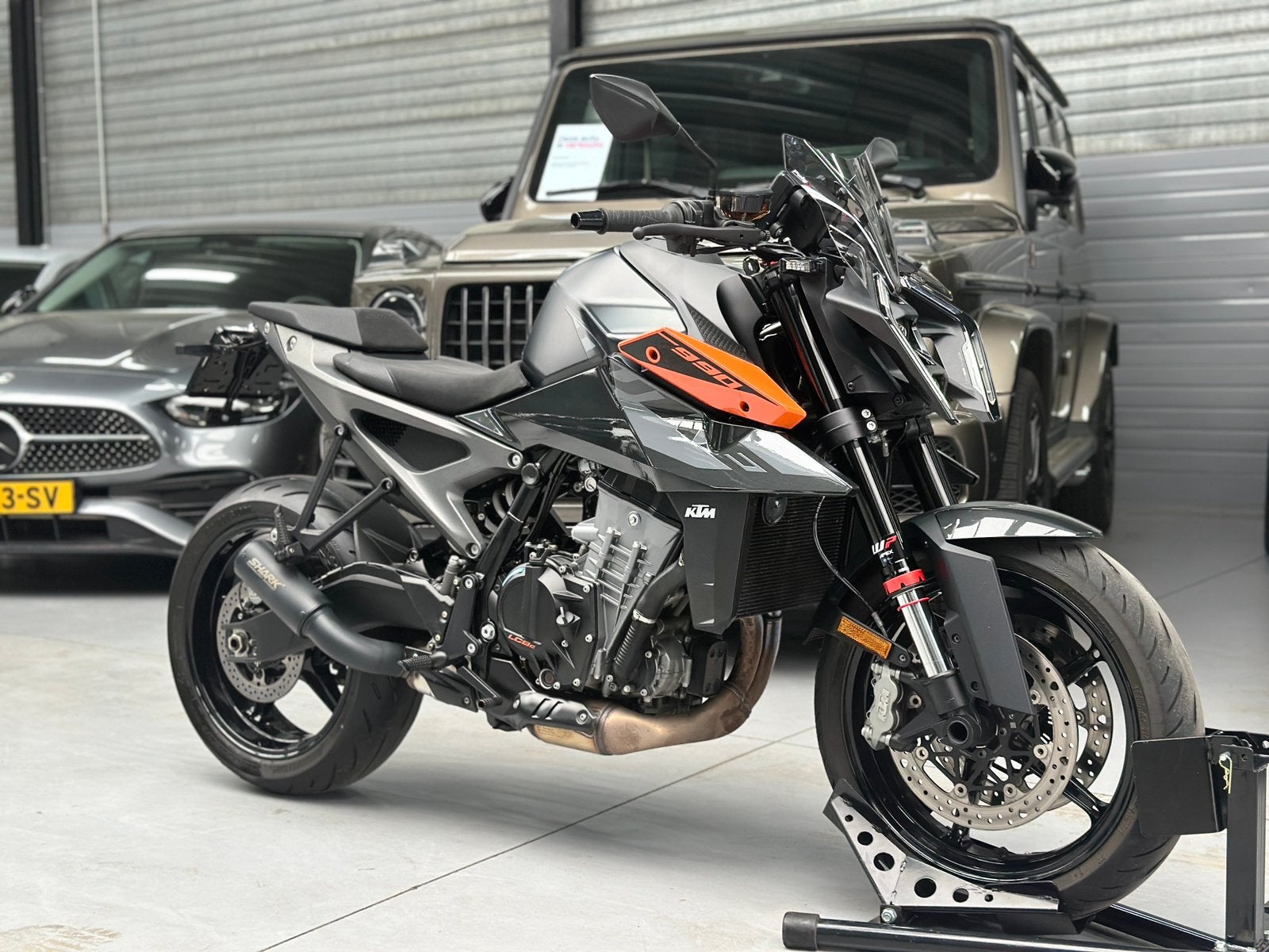 KTM 990 Duke 2025 | PUIG&SHARK | Garantie | Nieuwstaat, 2 cilinders, Traction Control, Motorrijbewijs A, Bedrijf