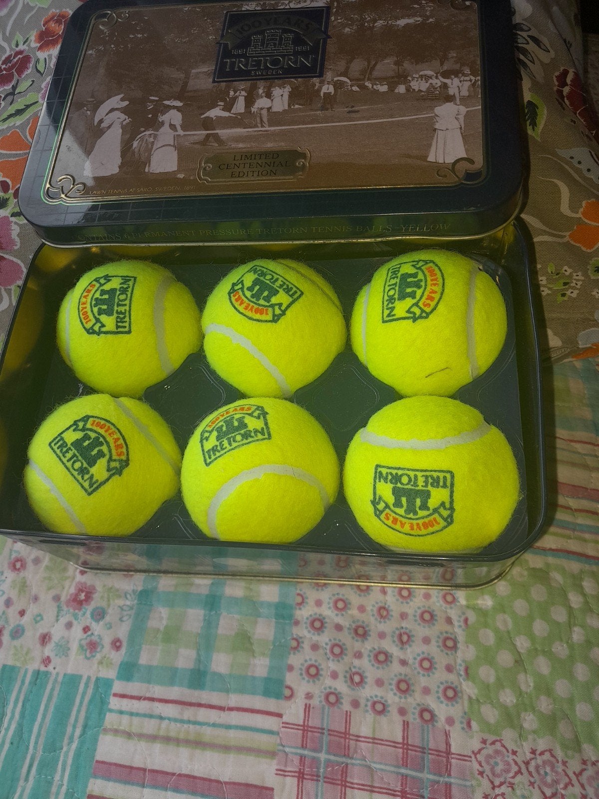 Tretorn 100 Jaar Limited Centennial Edition Tennisballen, Ophalen of Verzenden, Nieuw