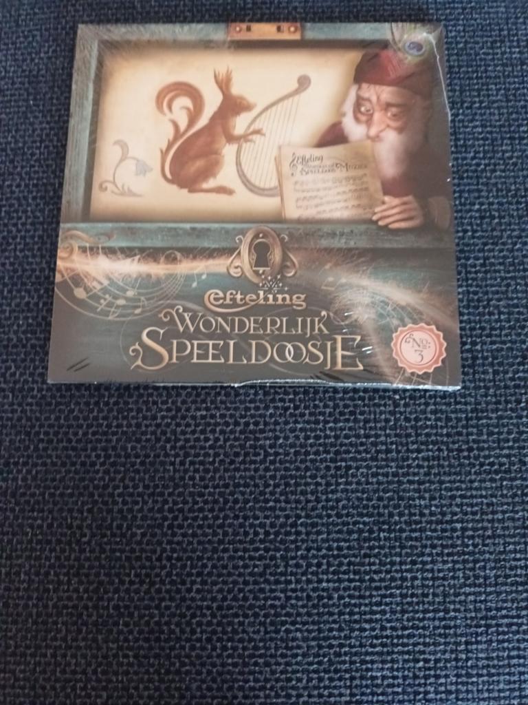 Efteling WONDERLIJK SPEELDOOSJE NO: 3 - NIEUW in folie --, Cd's en Dvd's, Cd's | Kinderen en Jeugd, Ophalen of Verzenden, Nieuw in verpakking