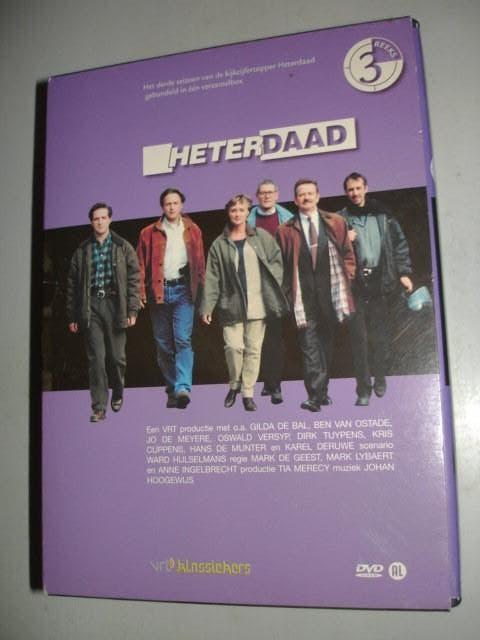 Heterdaad- Seizoen 3- VRT- Belgie- BOX- 4-DVD- (NIEUW), Cd's en Dvd's, Dvd's | Tv en Series, Nieuw in verpakking, Drama, Boxset